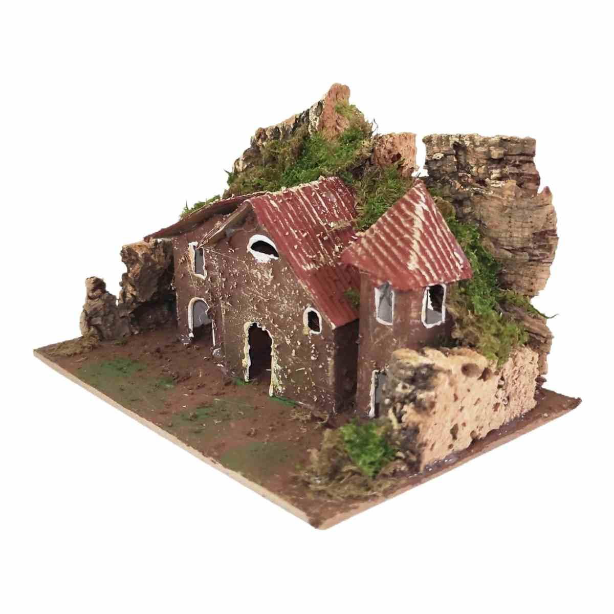 Casetta cm.15x10x9 | Rossi Rosa