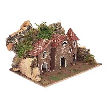 Casetta cm.15x10x9 | Rossi Rosa