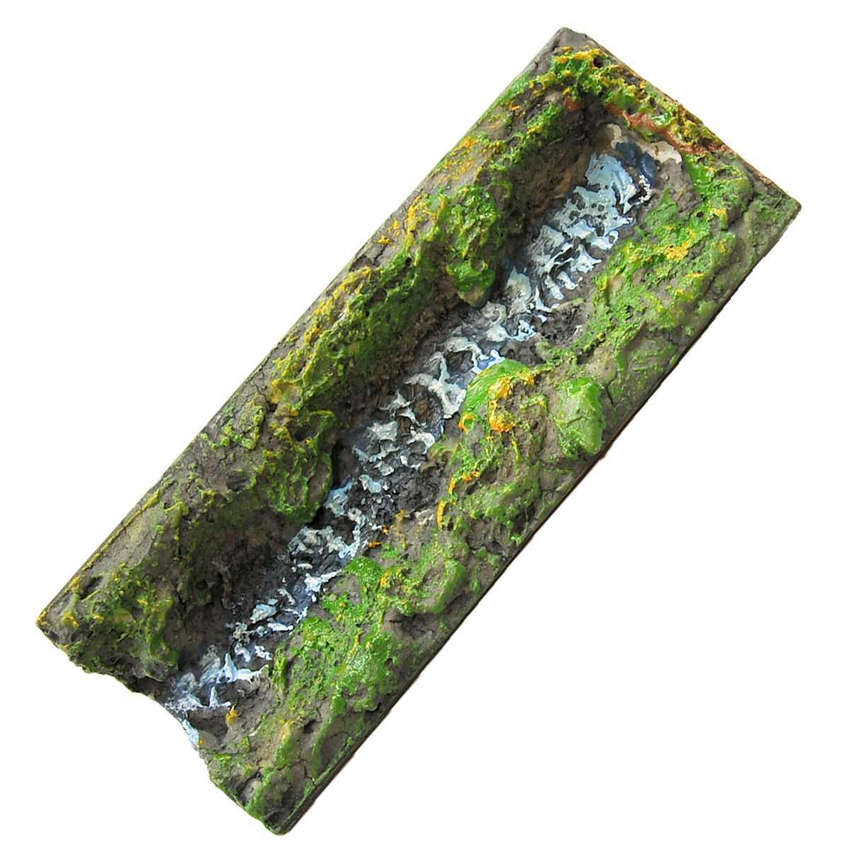 Ruscello cm.22x8,5xH2,5 | Rossi Rosa