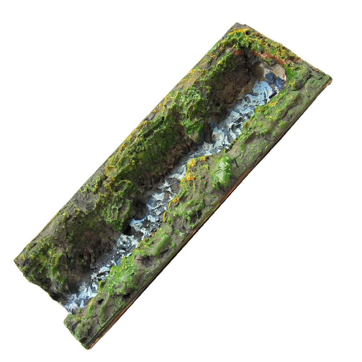 Ruscello cm.22x8,5xH2,5 | Rossi Rosa