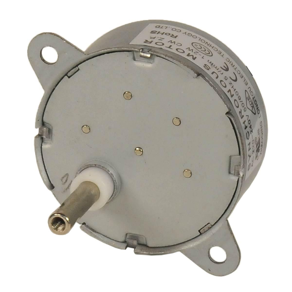 Motoriduttore 5 G/Minuto 1,2W Albero mm.4 220V | Rossi Rosa