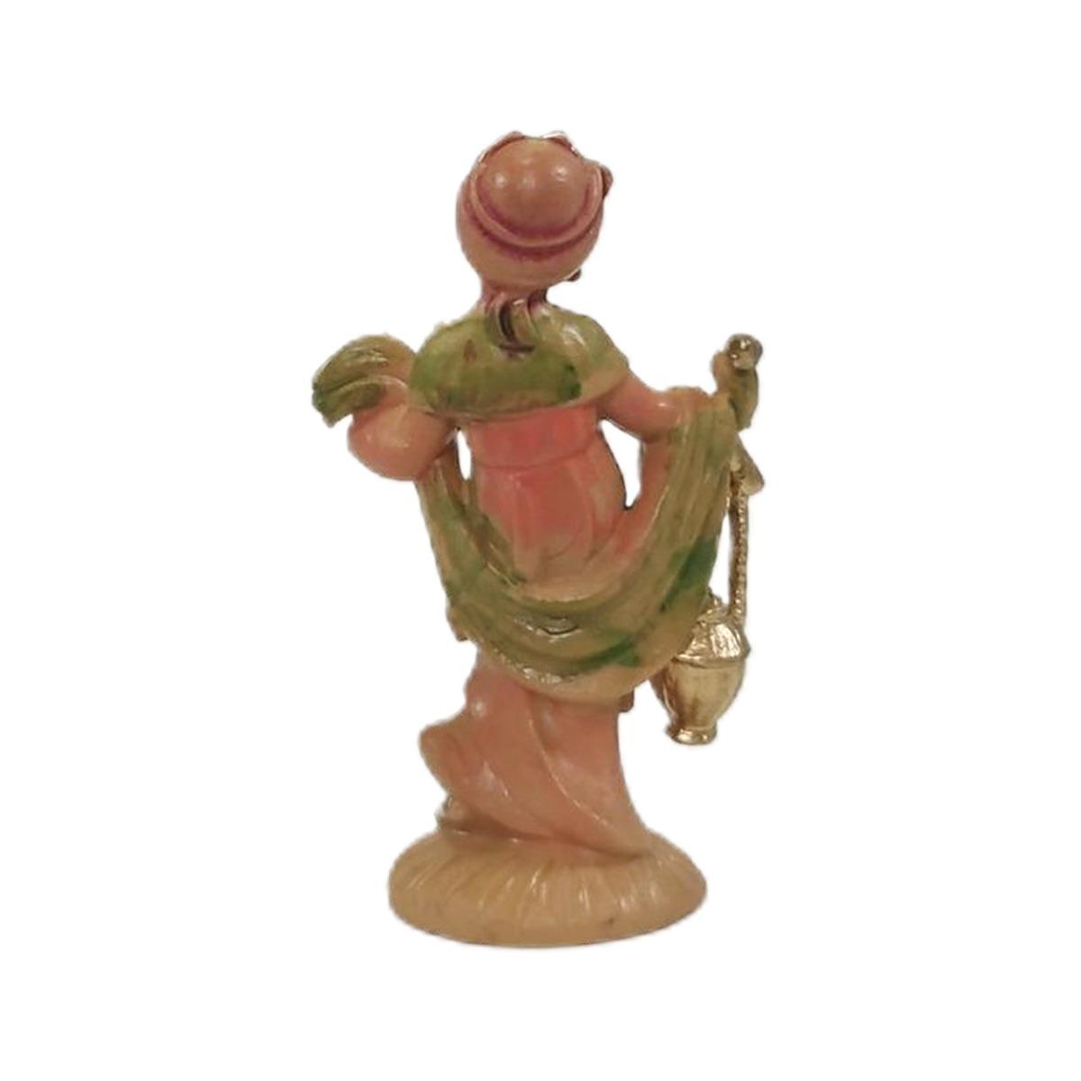 Statua Re Magi cm.6 Gaspare cm.2,9x3,4xH6 | Rossi Rosa