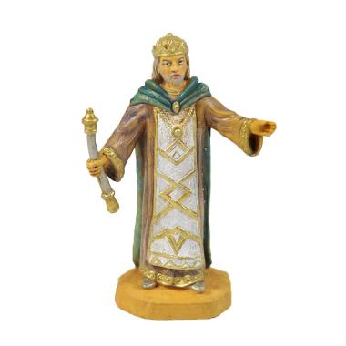 Statua cm.10 Sacerdote | Rossi Rosa