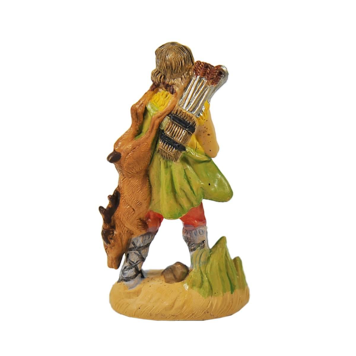 Statua cm.10 Cacciatore | Rossi Rosa