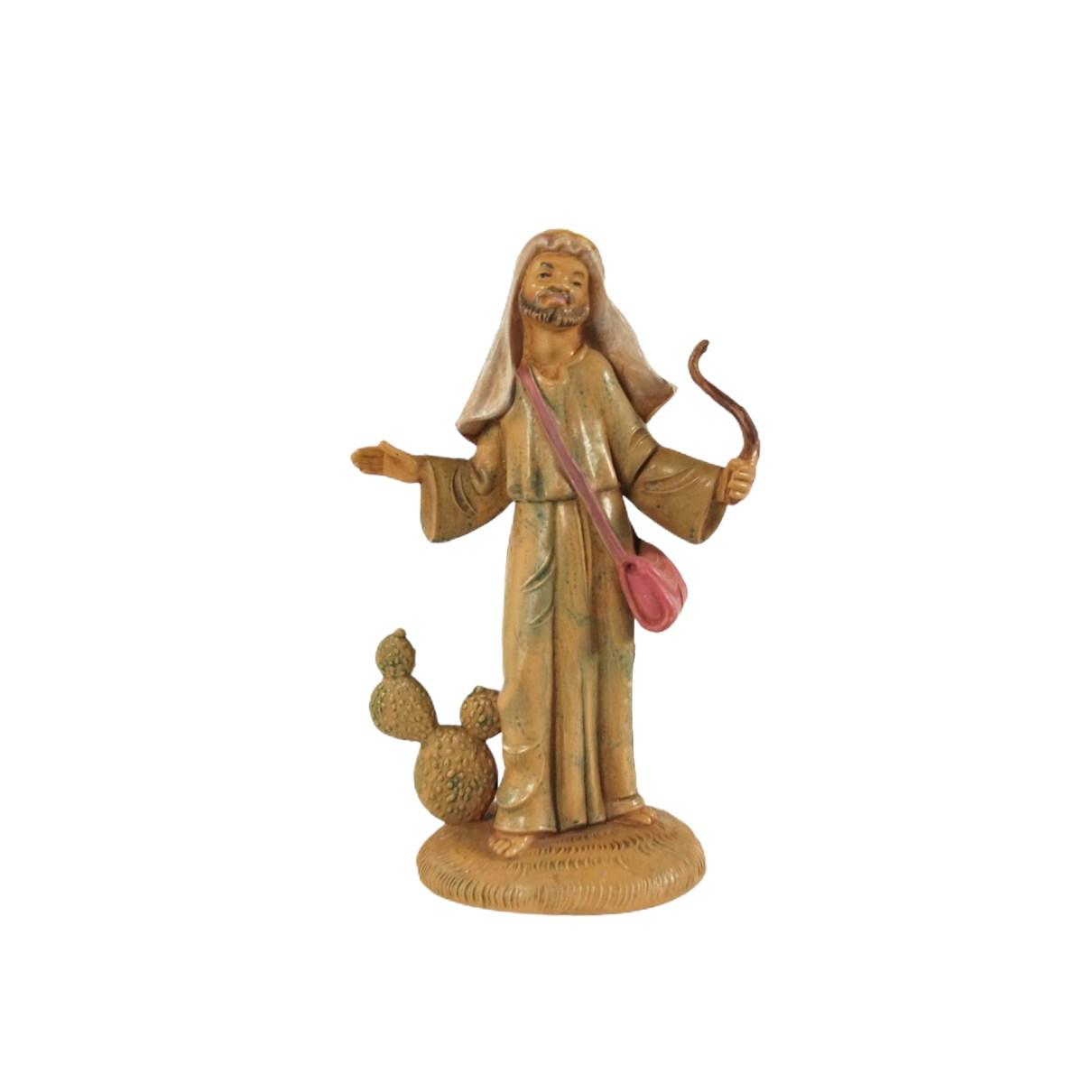 Statua cm.10 Pastore arabo meravigliato | Rossi Rosa