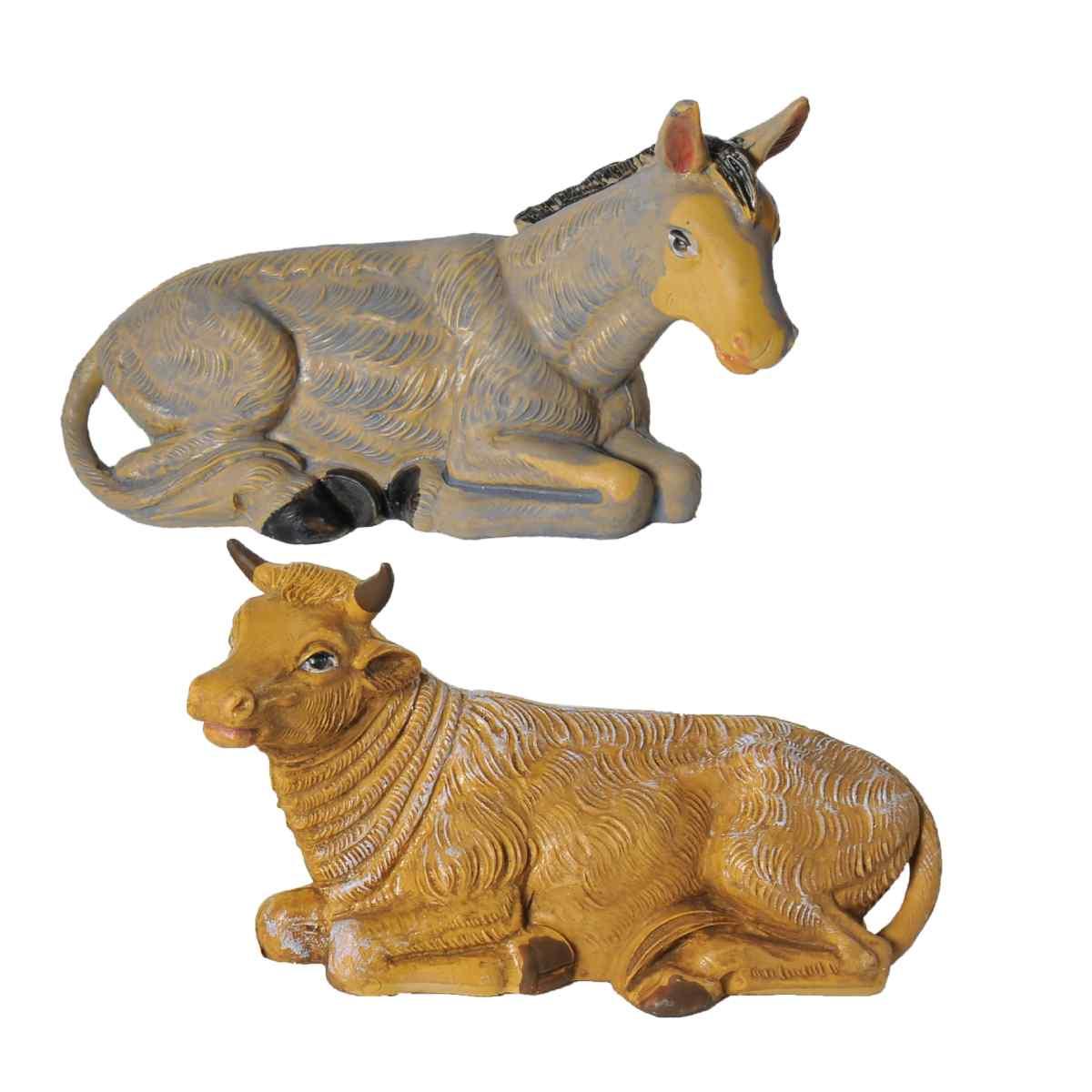 Animali Bue e Asino | Rossi Rosa