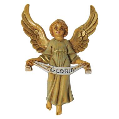 Statua cm.12 Angelo da Appendere cm.7x11 | Rossi Rosa