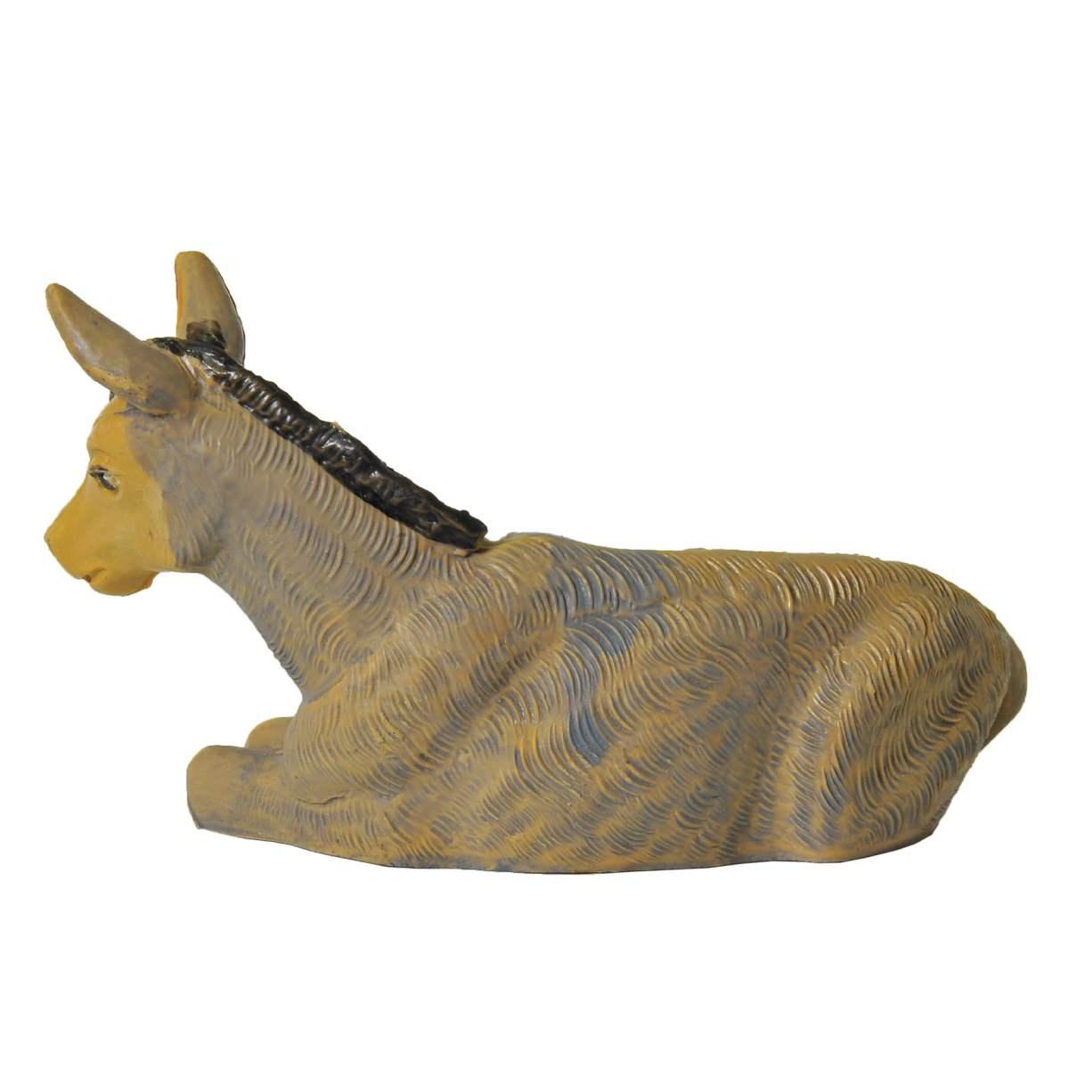 Animali Asino Sdraiato cm.10x3xH5,5 | Rossi Rosa