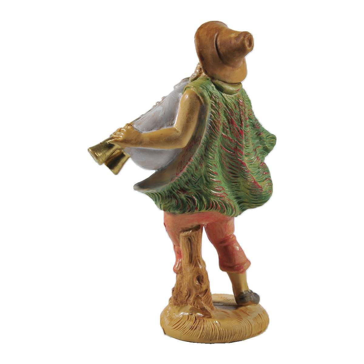 Statua cm.12 Zampognaro | Rossi Rosa