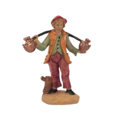 Statua cm.12 Acquaiolo | Rossi Rosa