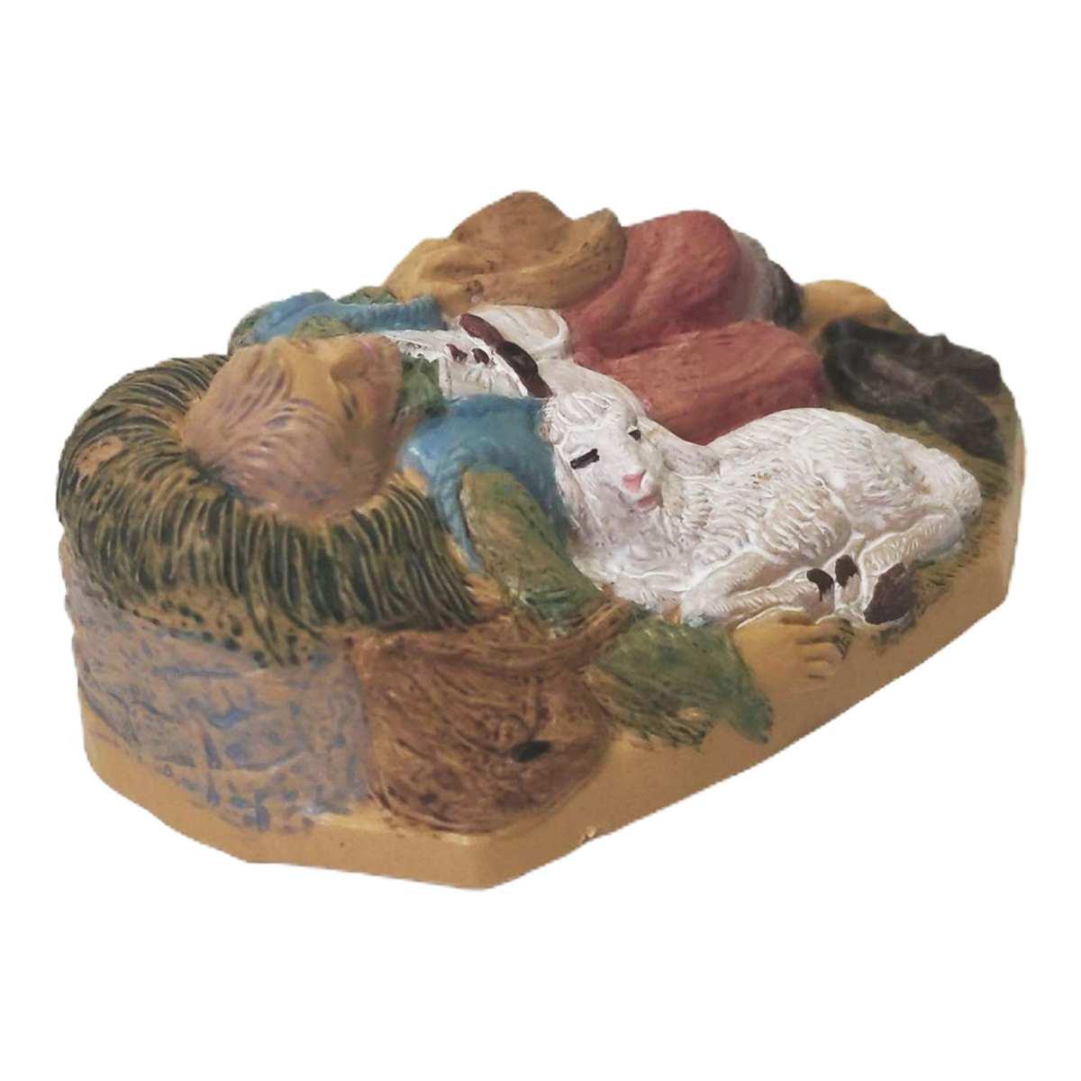 Statua cm.12 Dormiente | Rossi Rosa