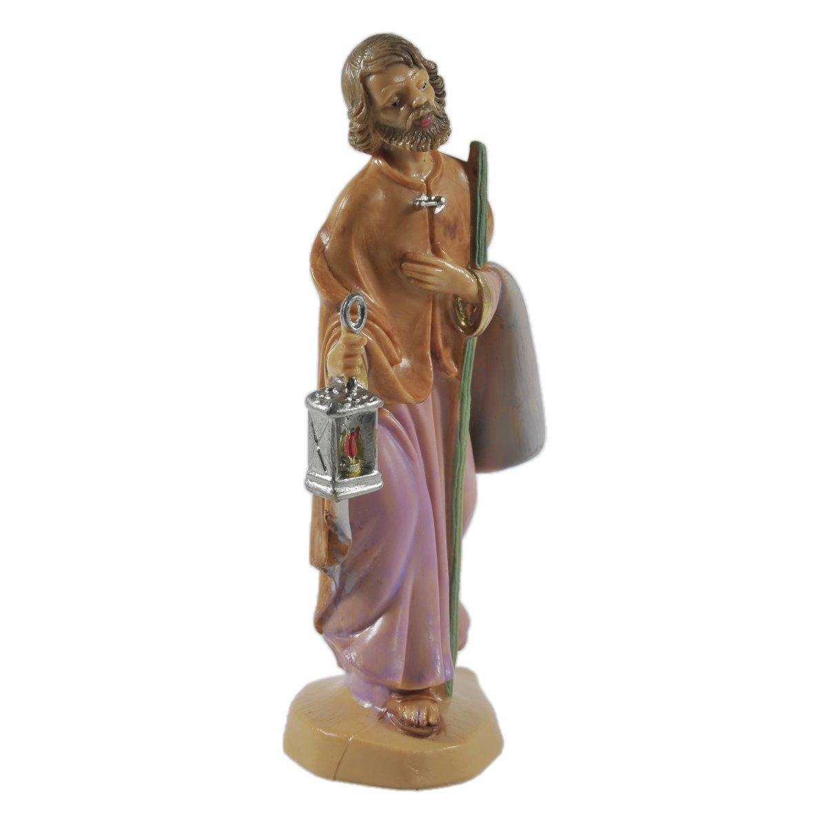 Statua cm.16 San Giuseppe cm.7,5x5hxH16 | Rossi Rosa