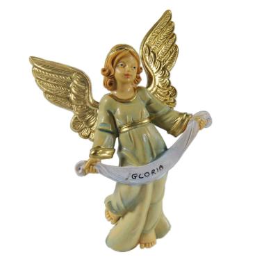 Statua cm.16 Angelo da Appendere cm.8,5x2,5x12,8 | Rossi Rosa