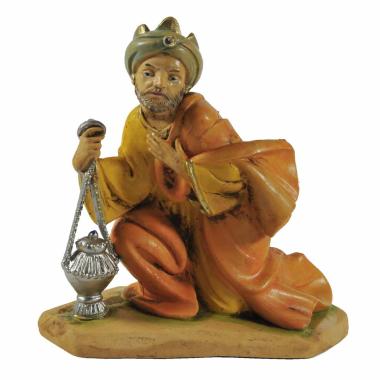 Statua Re Magi cm.10 Gaspare cm.11x6xH10,9 | Rossi Rosa