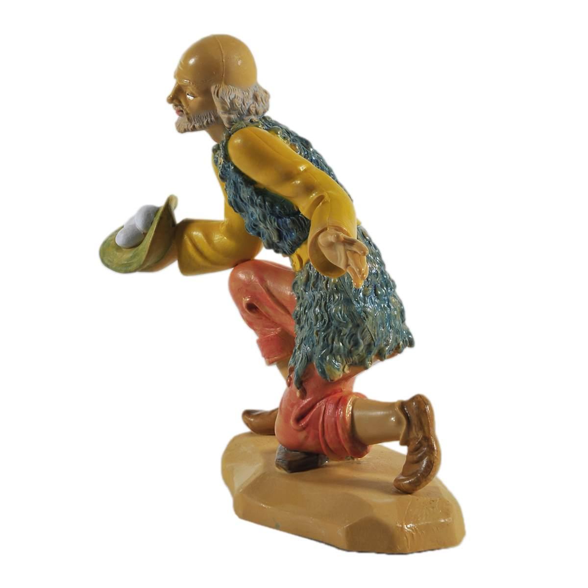 Statua cm.16 Mendicante | Rossi Rosa