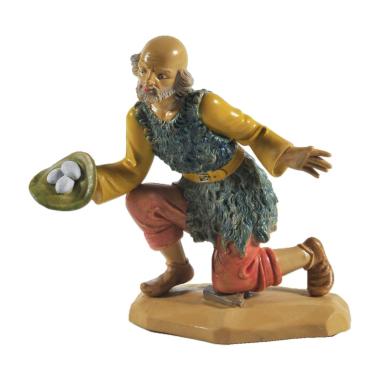 Statua cm.16 Mendicante | Rossi Rosa