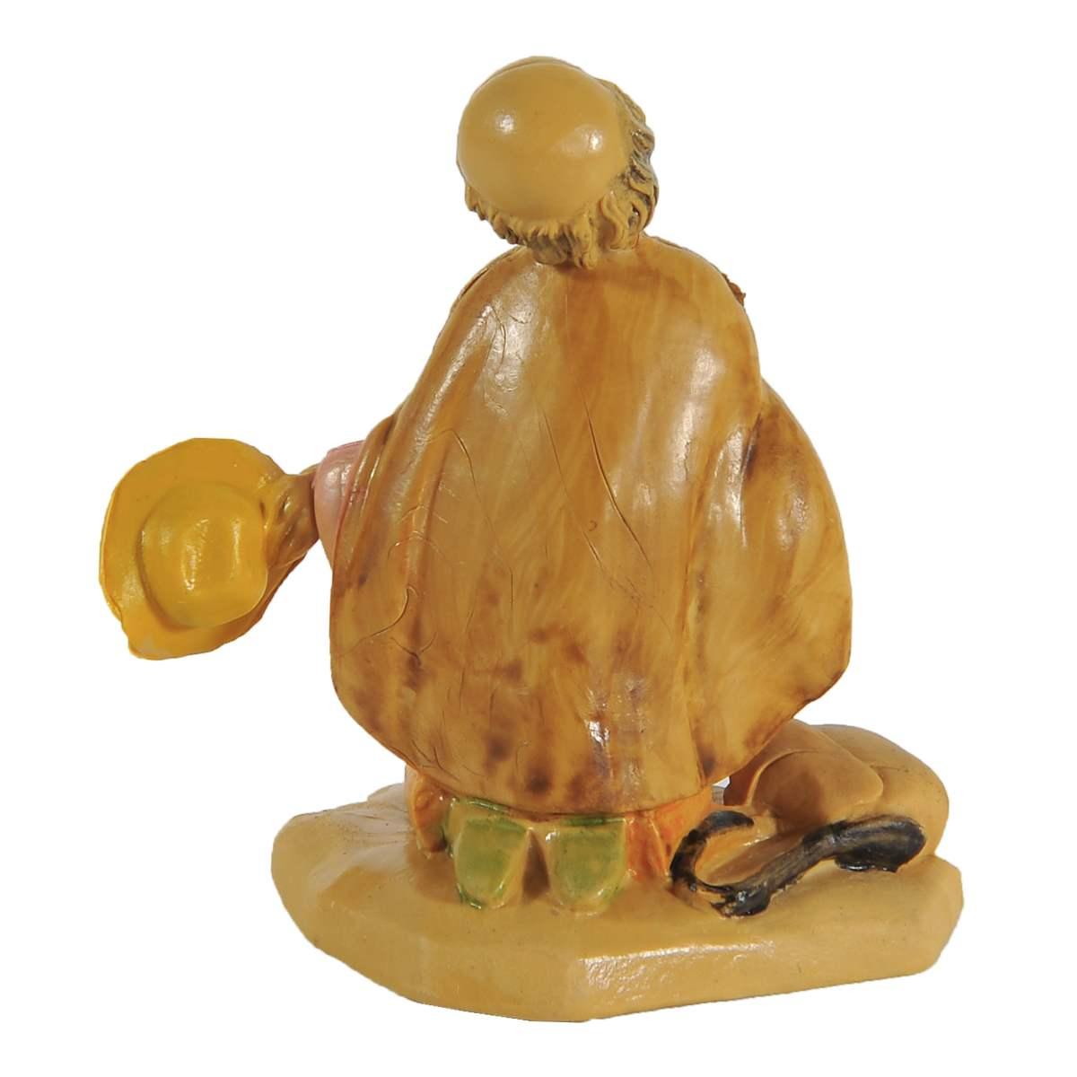 Statua cm.6 Mendicante | Rossi Rosa