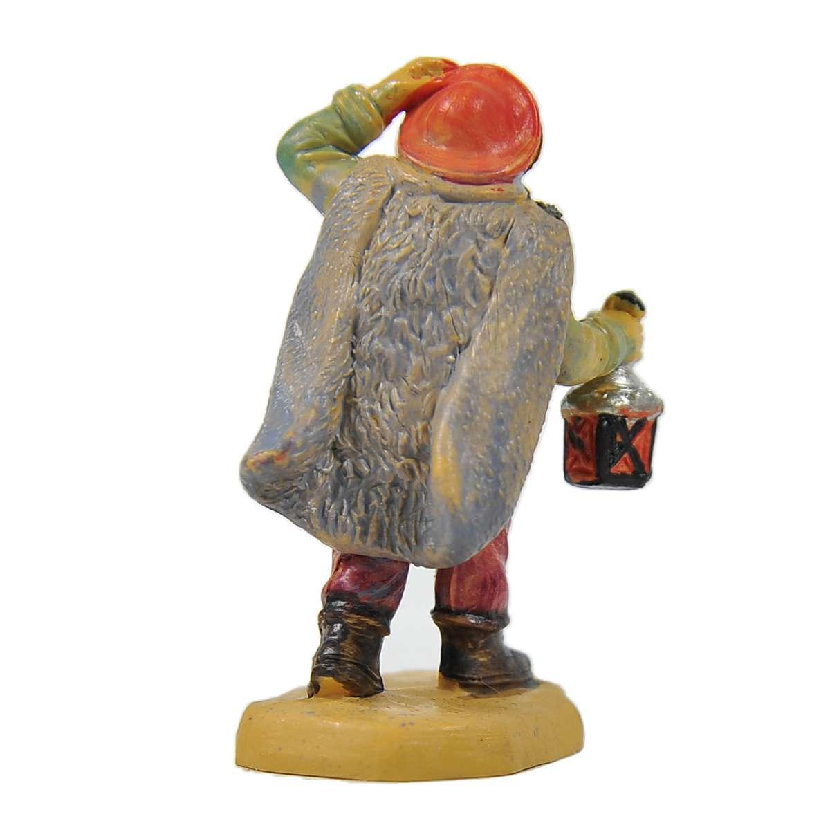 Statua cm.6 Lanternaio | Rossi Rosa