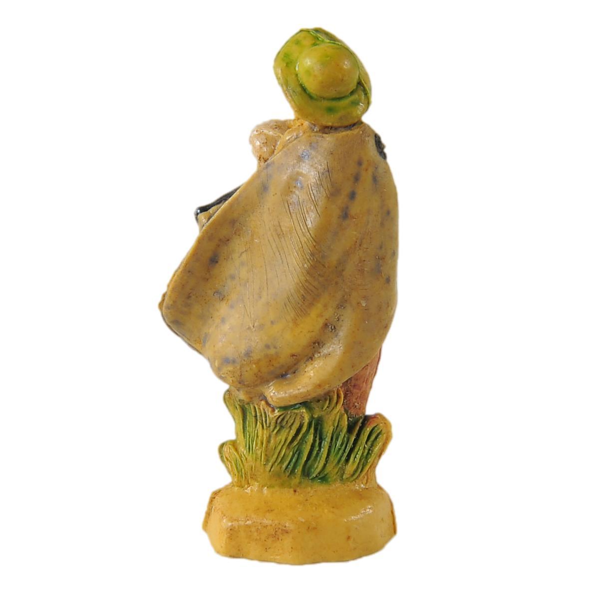 Statua cm.4 Zampognaro | Rossi Rosa