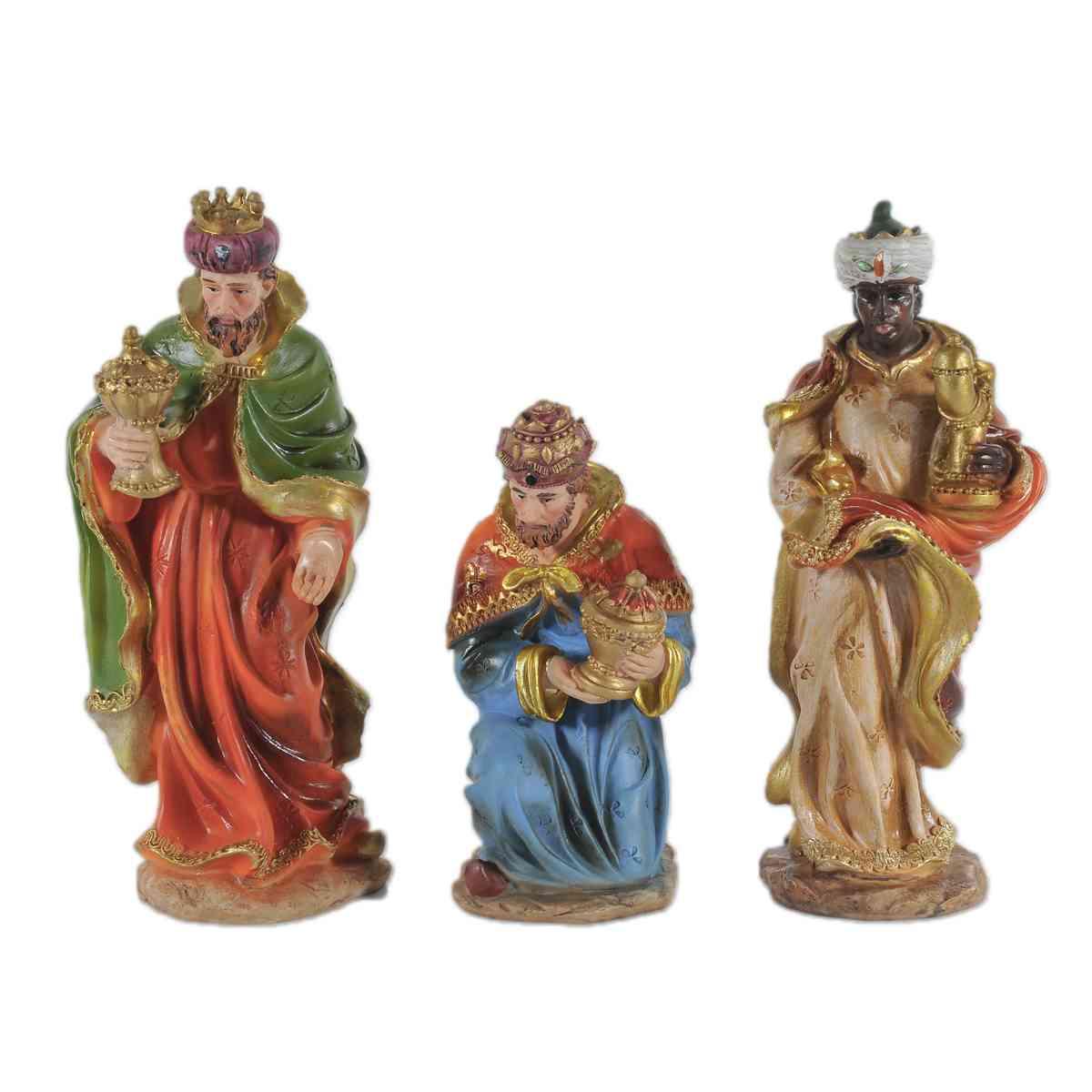 Re Magi cm.16/20 cm.20 Set da 3 Pz. | Rossi Rosa