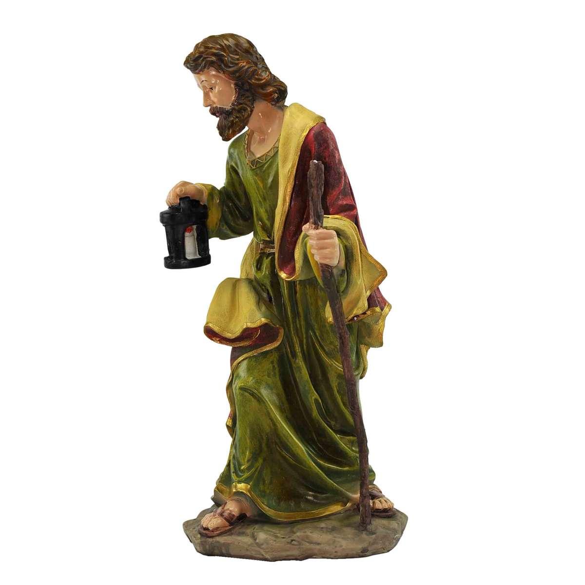 Nativit cm.50 Set da 10 Pz. | Rossi Rosa