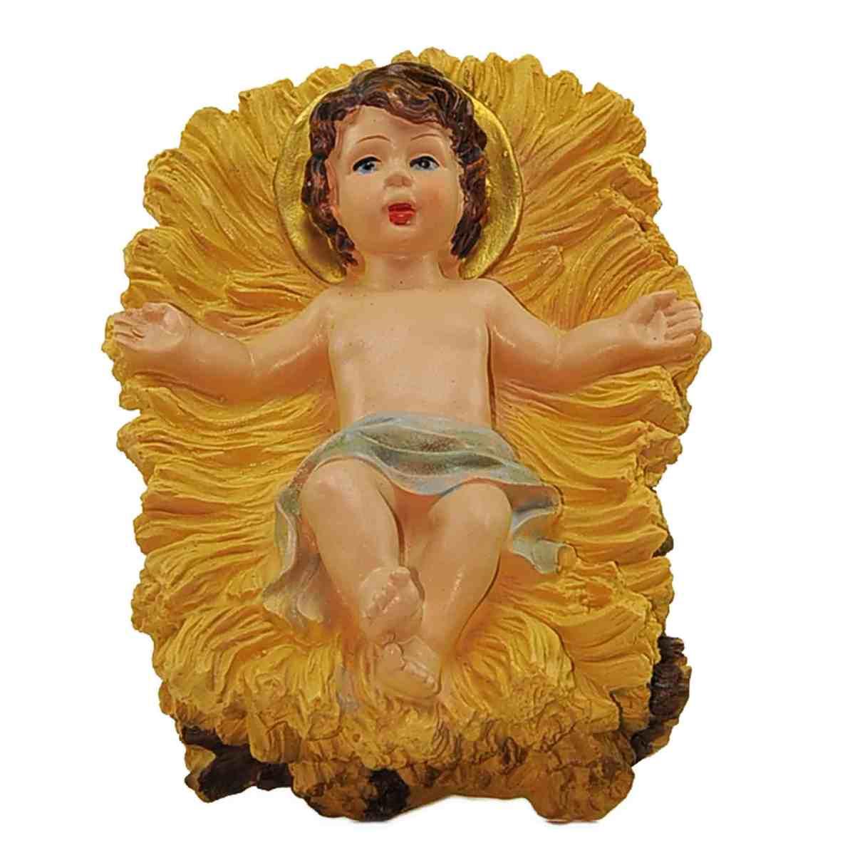 Nativit cm.50 Set da 10 Pz. | Rossi Rosa