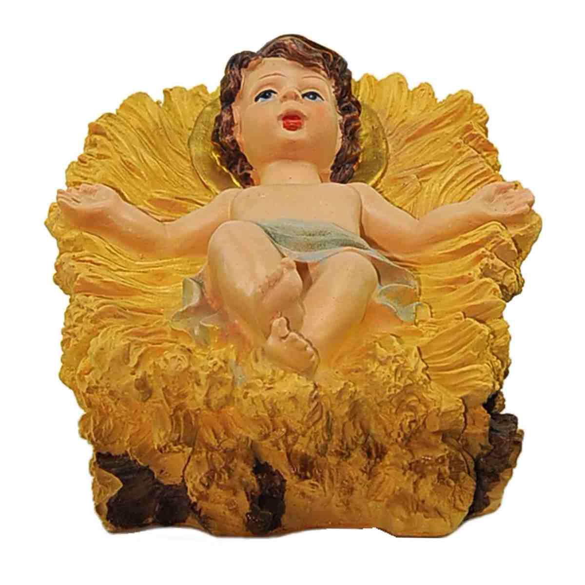 Nativit cm.50 Set da 10 Pz. | Rossi Rosa