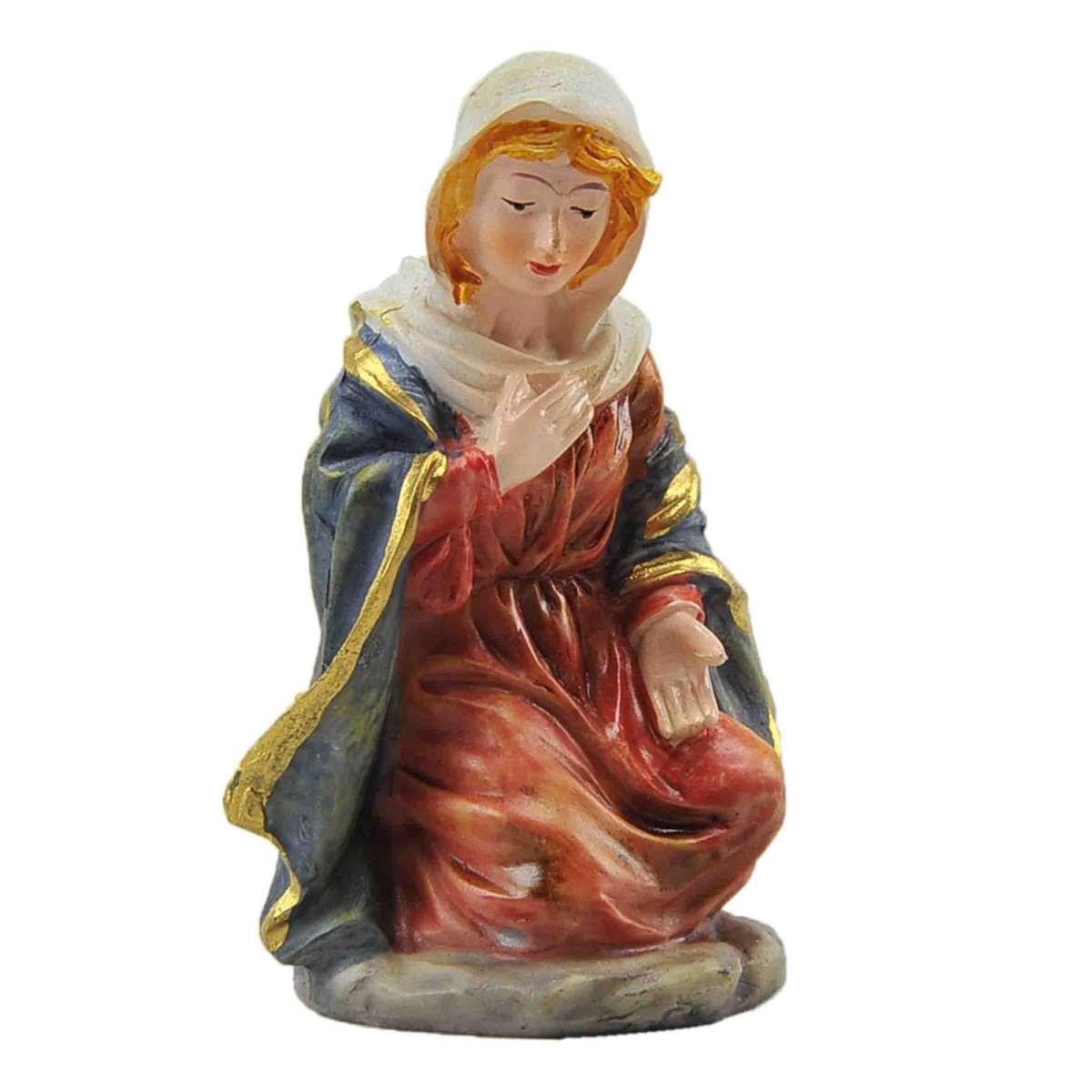 Nativit cm.15 Set da 5 Pz. | Rossi Rosa