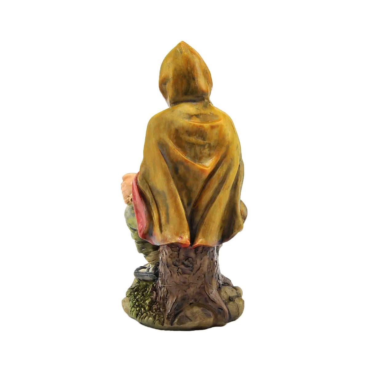 Statua cm.15 Pastore Seduto | Rossi Rosa