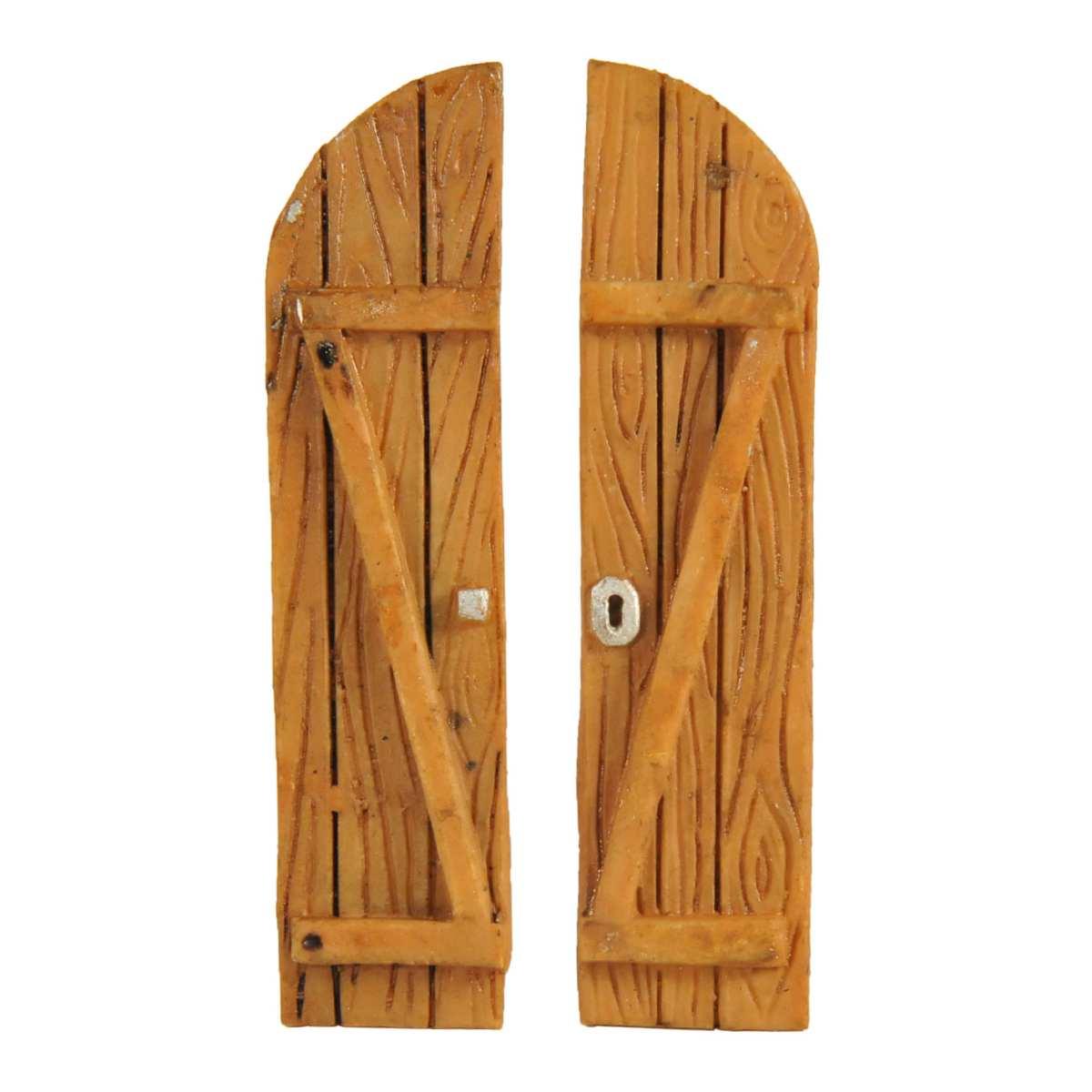 Portone 2 Ante Arco Resina cm.11,5x5,5 |Rossi Rosa