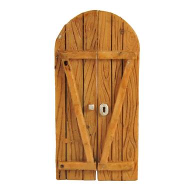 Portone 2 Ante Arco Resina cm.11,5x5,5 |Rossi Rosa