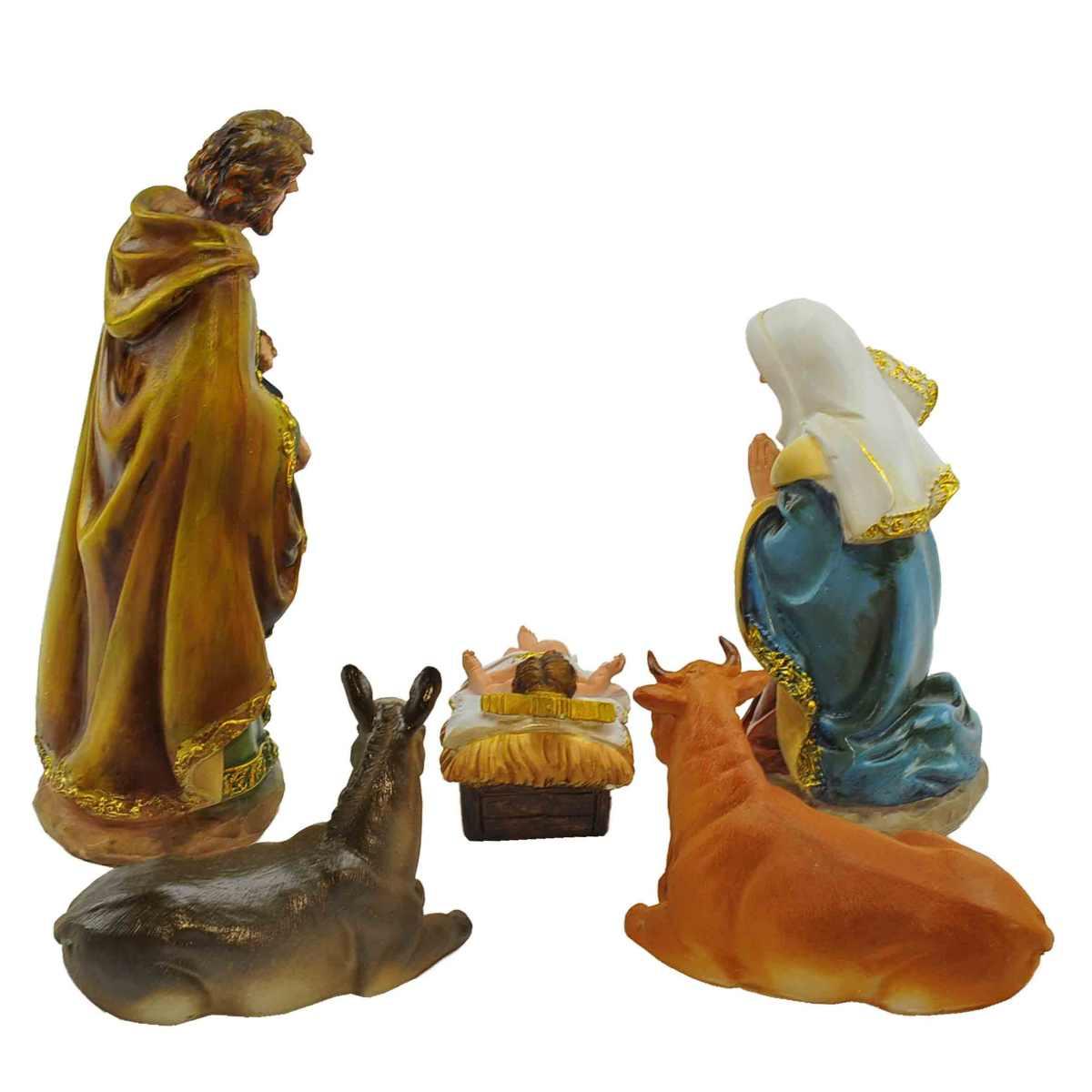 Natività cm.30 Set da 11 Pz. | Rossi Rosa