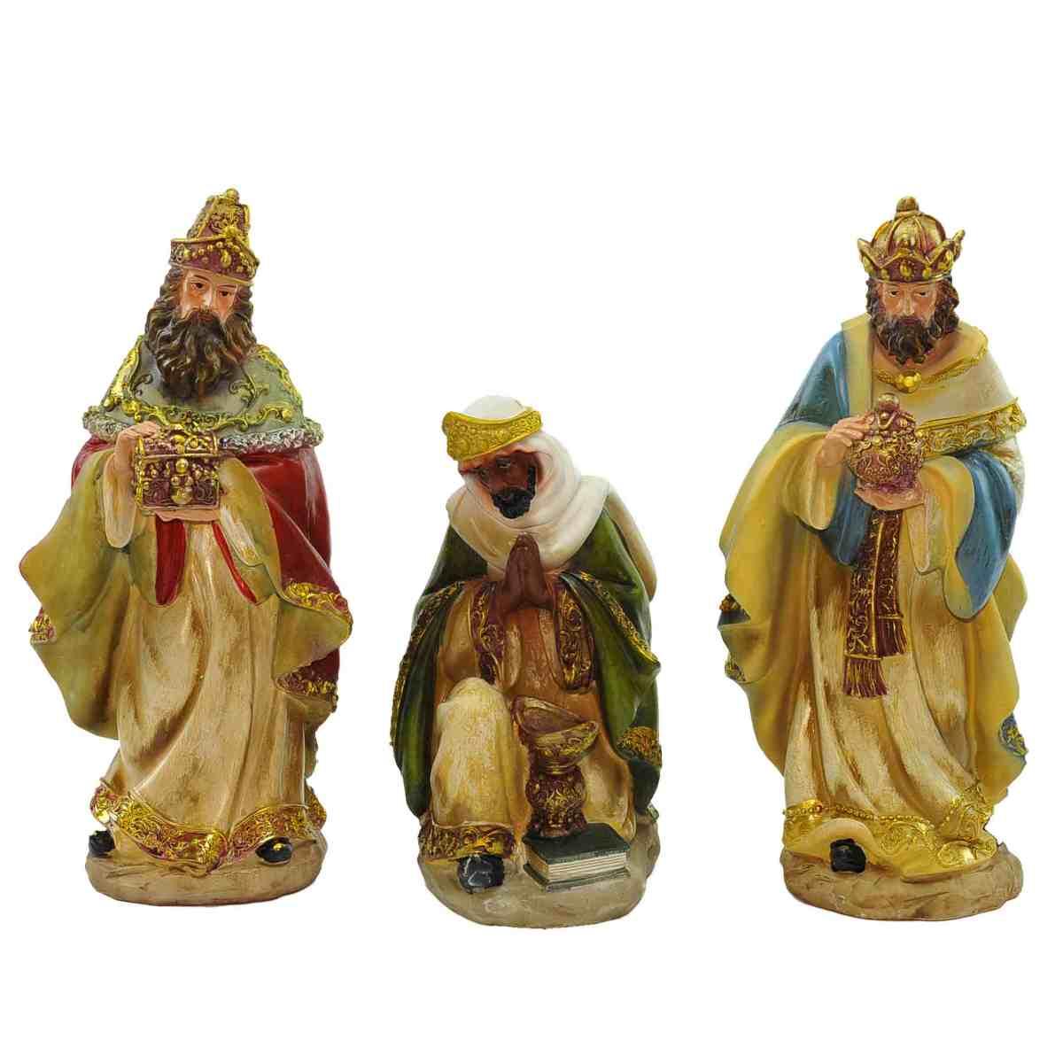 Natività cm.30 Set da 11 Pz. | Rossi Rosa