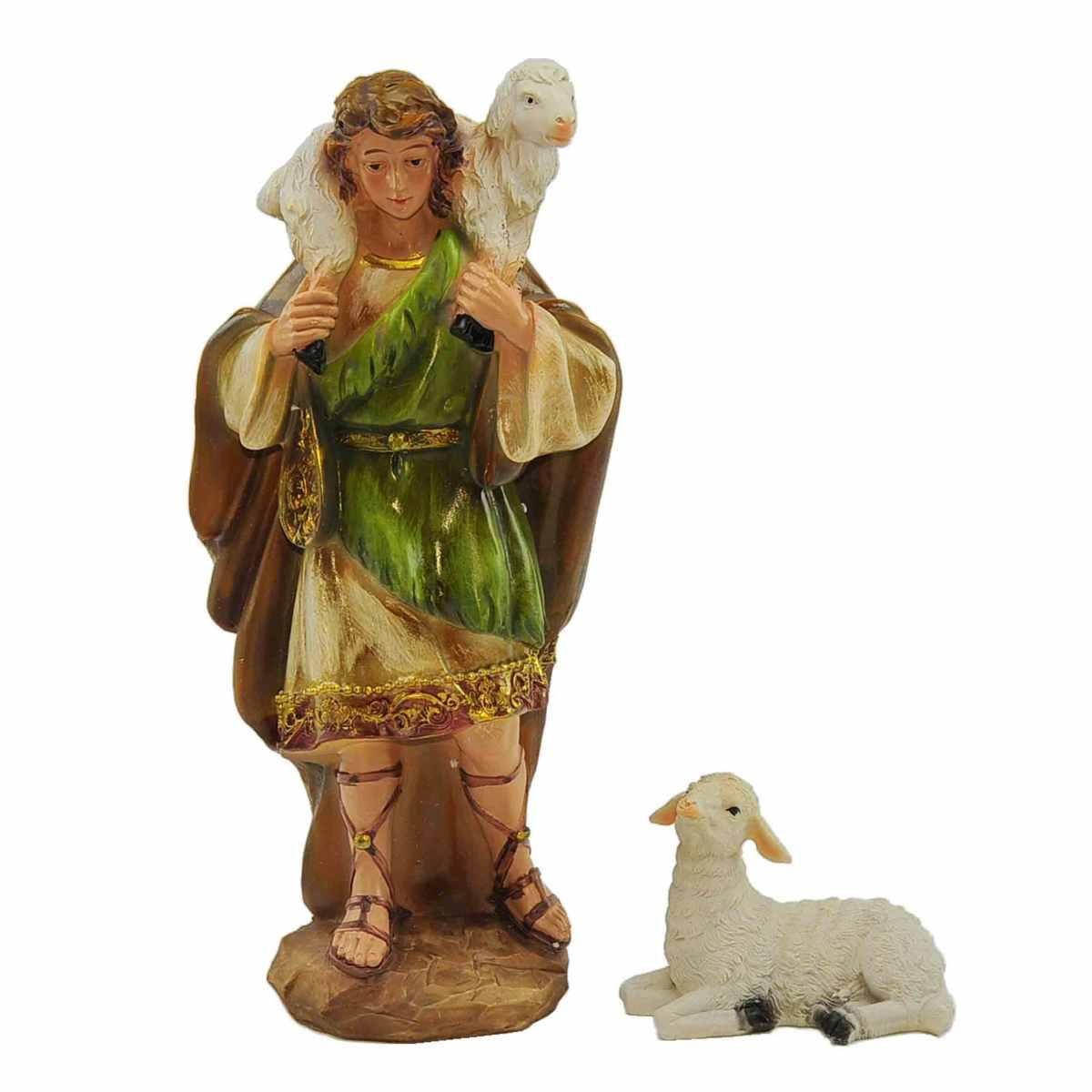 Natività cm.30 Set da 11 Pz. | Rossi Rosa