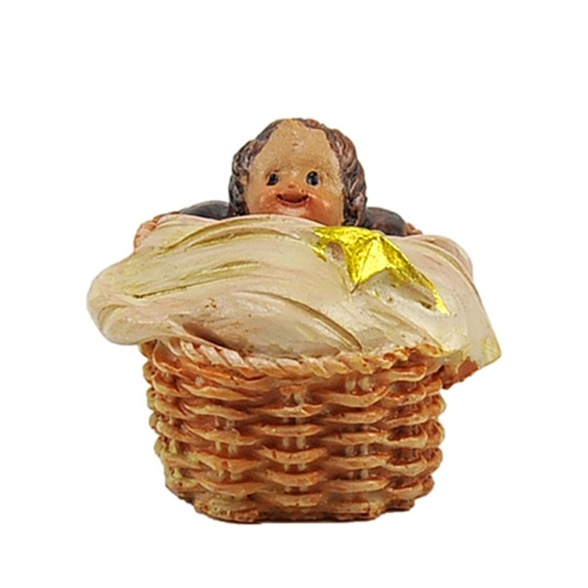 Nativit Mini cm.11 Set da 11 PZ. | Rossi Rosa