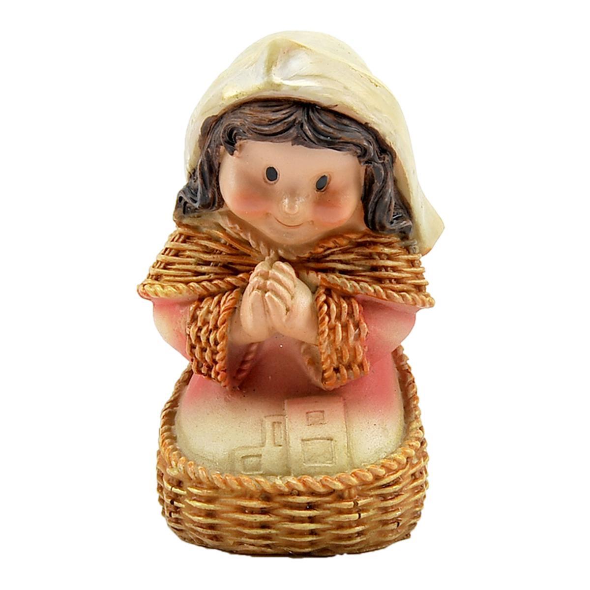 Nativit Mini cm.11 Set da 11 PZ. | Rossi Rosa