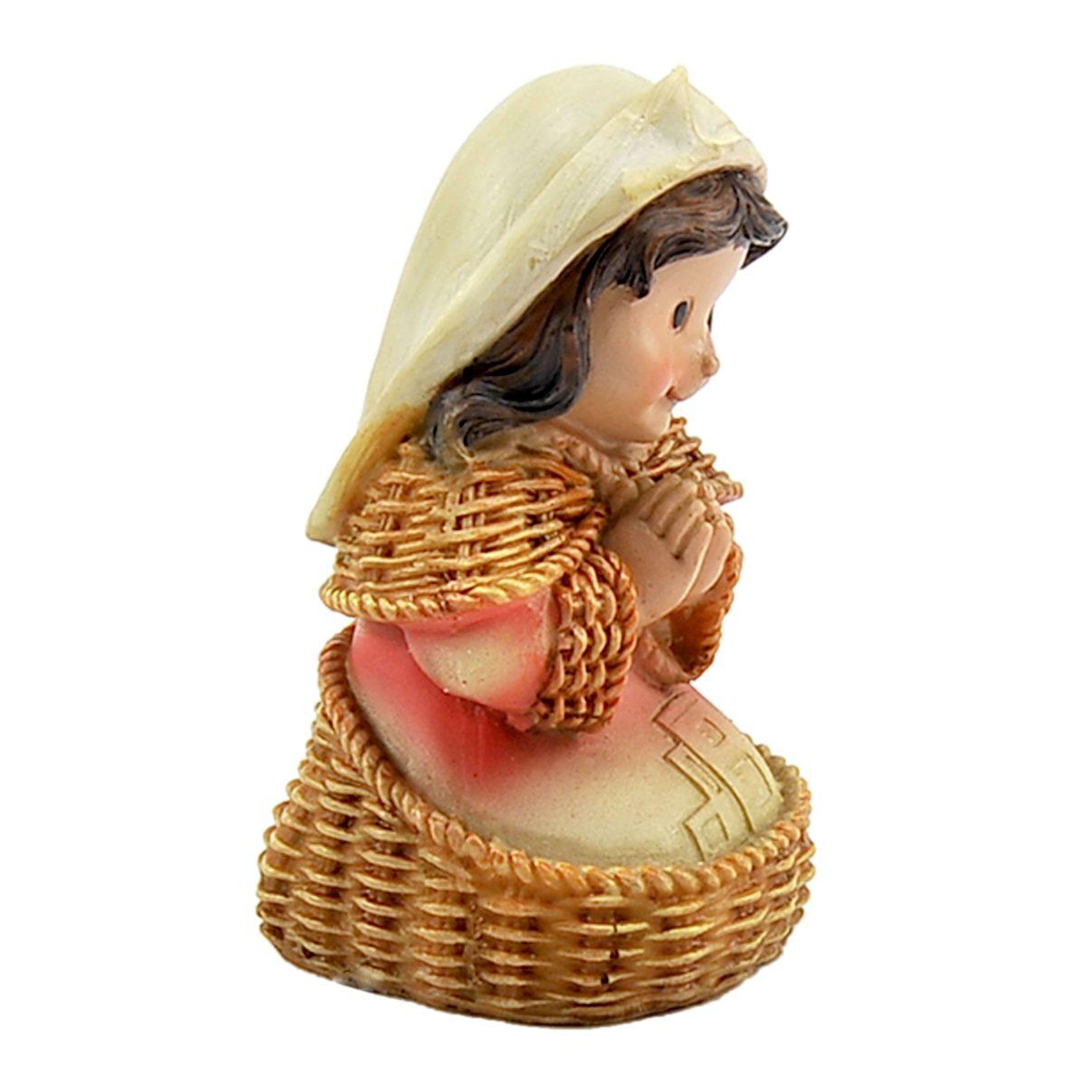 Nativit Mini cm.11 Set da 11 PZ. | Rossi Rosa