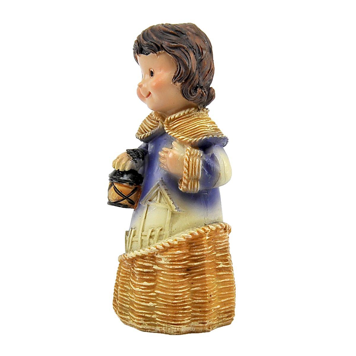 Nativit Mini cm.11 Set da 11 PZ. | Rossi Rosa