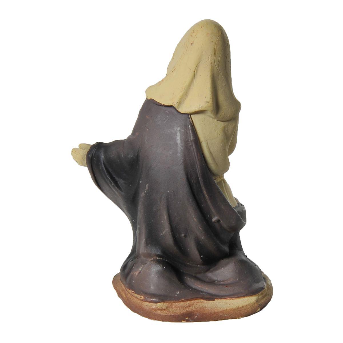Statua cm.10 Madonna in Ginocchio cm.5x3xH6,5 | Rossi Rosa