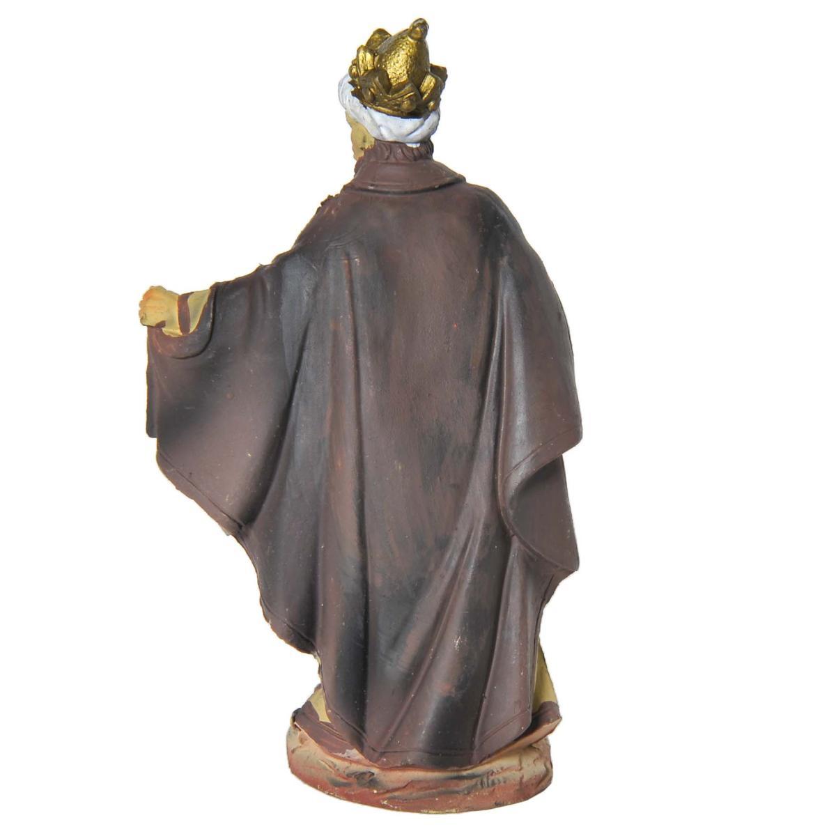 Statua Re Magi cm.10 Gaspare cm.3,5x3xH10 | Rossi Rosa