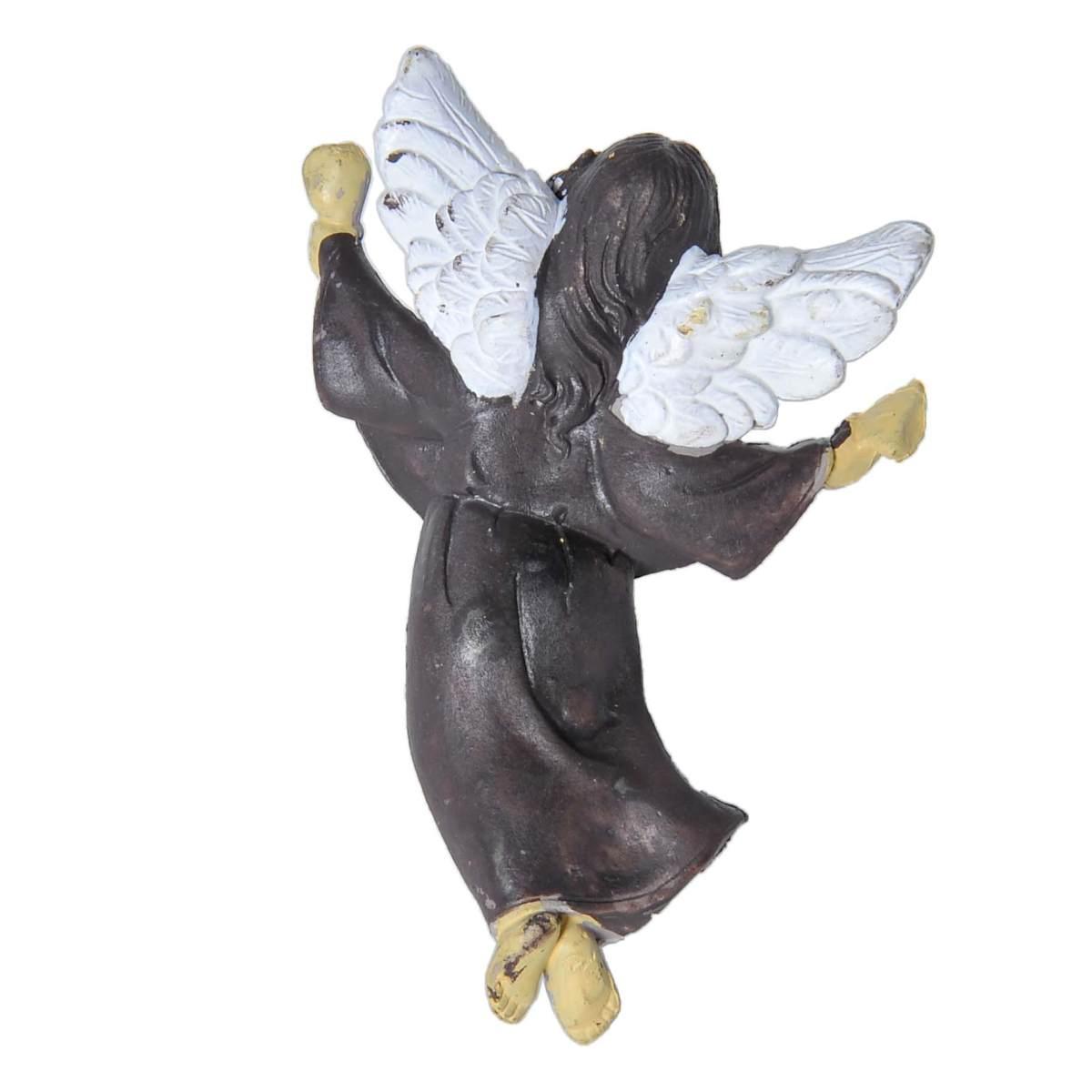 Statua cm.10 Angelo cm.6xH7,5 da Appendere | Rossi Rosa