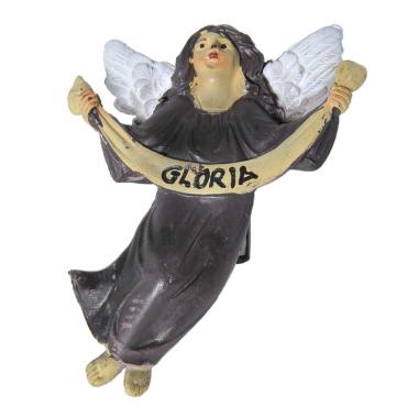 Statua cm.10 Angelo cm.6xH7,5 da Appendere | Rossi Rosa