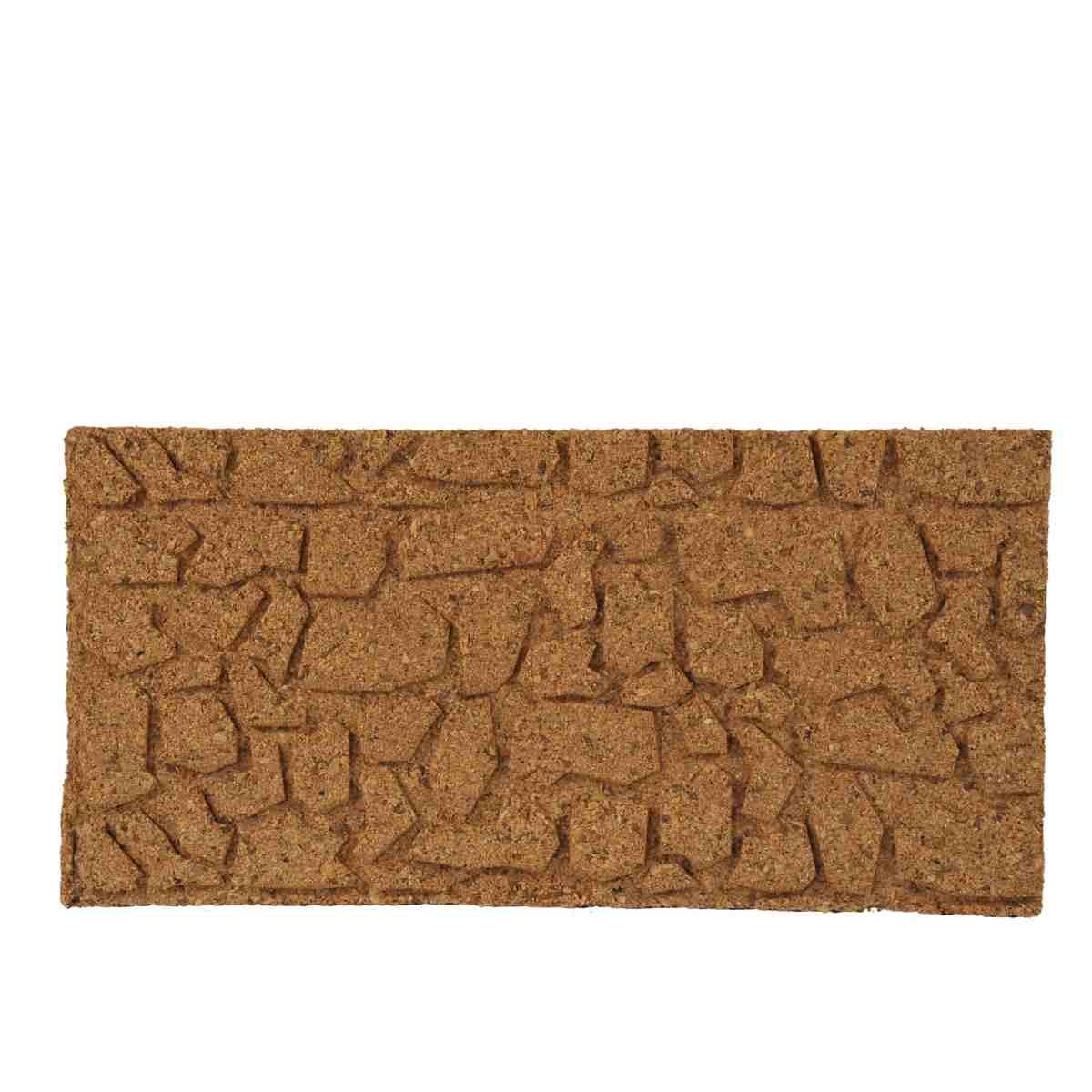 Pannello Sughero Muro Porfido cm.25x1x12 | Rossi Rosa