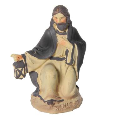 Statua cm.10 San Giuseppe in Ginocchio cm.6x3,5xH8 | Rossi Rosa