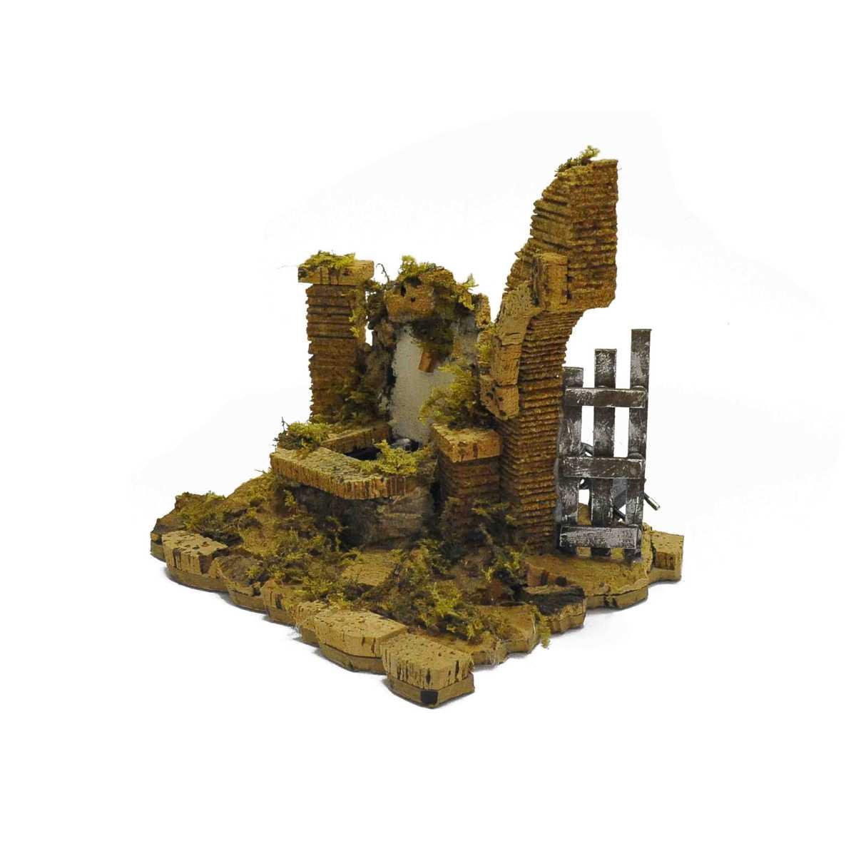 Fontana Elettrica con Arco Romano cm.24x21xH23,5 | Rossi Rosa