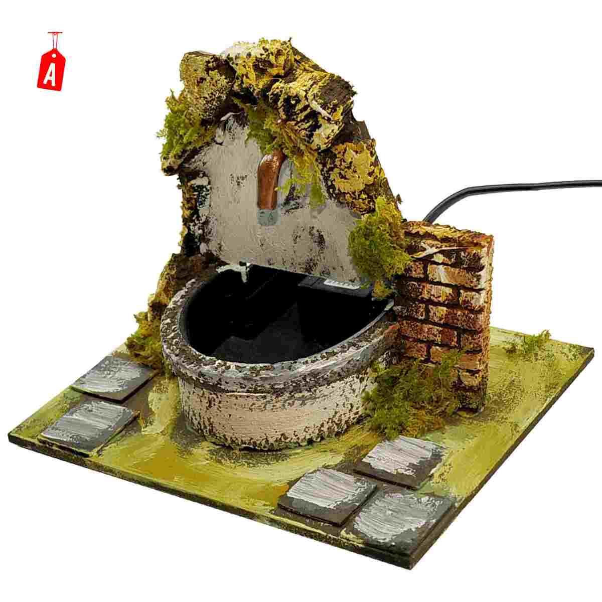 Fontana Elettrica Tonda cm.20x13,5x19 2 Modelli | Rossi Rosa