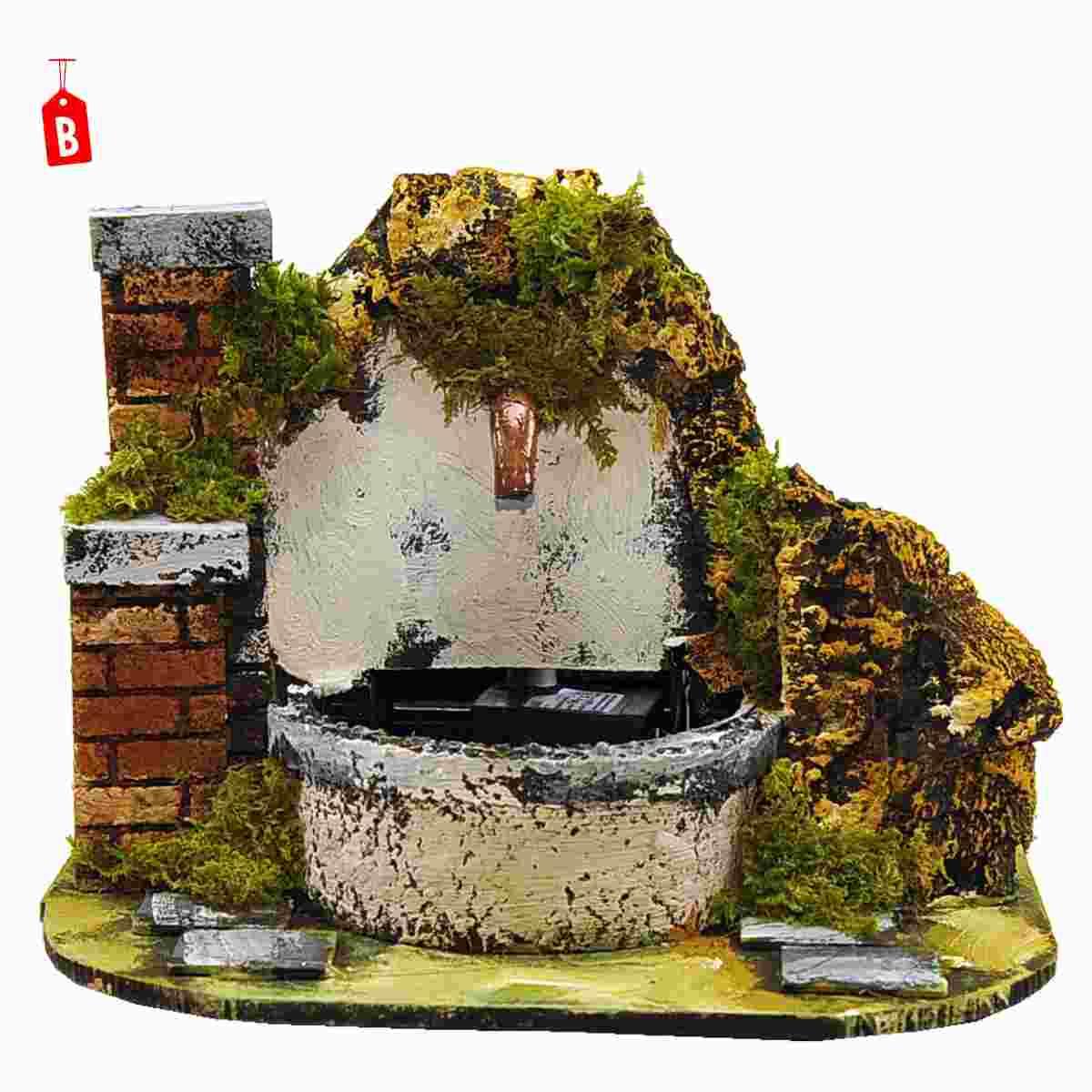 Fontana Elettrica Tonda cm.20x13,5x19 2 Modelli | Rossi Rosa