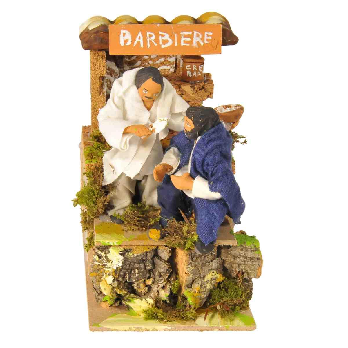 Statua con Movimento - Barbiere cm.8 | Rossi Rosa