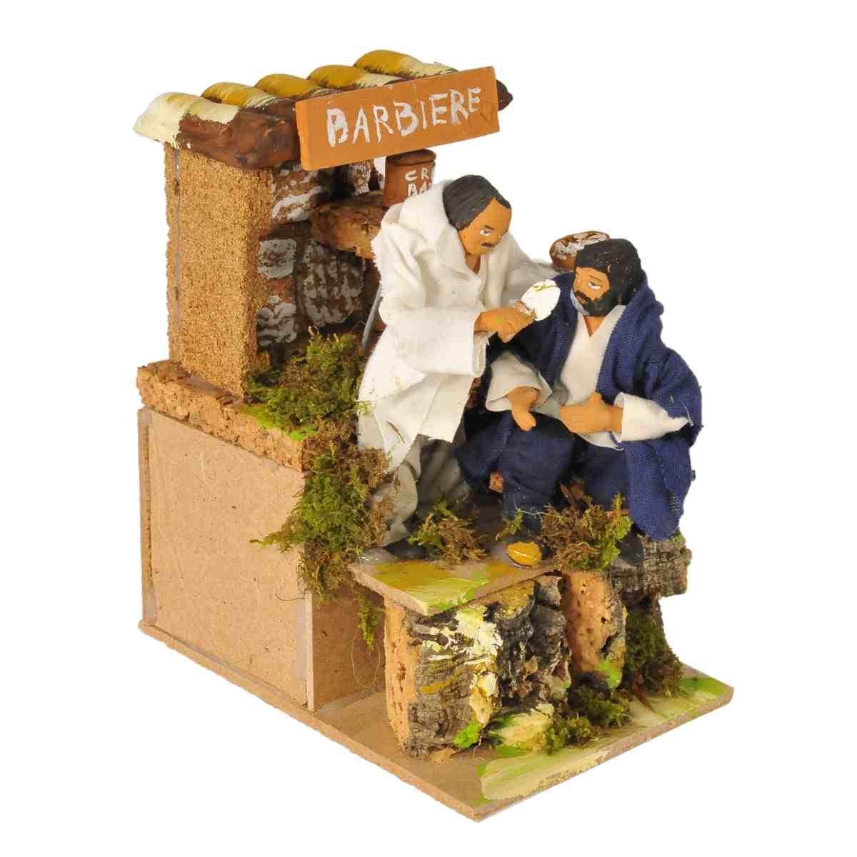 Statua con Movimento - Barbiere cm.8 | Rossi Rosa