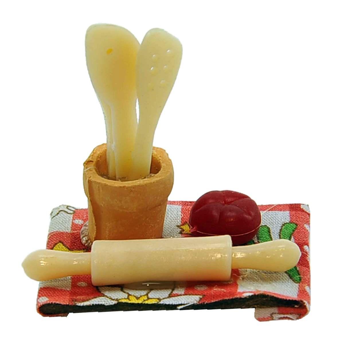 Accessori Cucina Set cm.5x4xH5 | Rossi Rosa